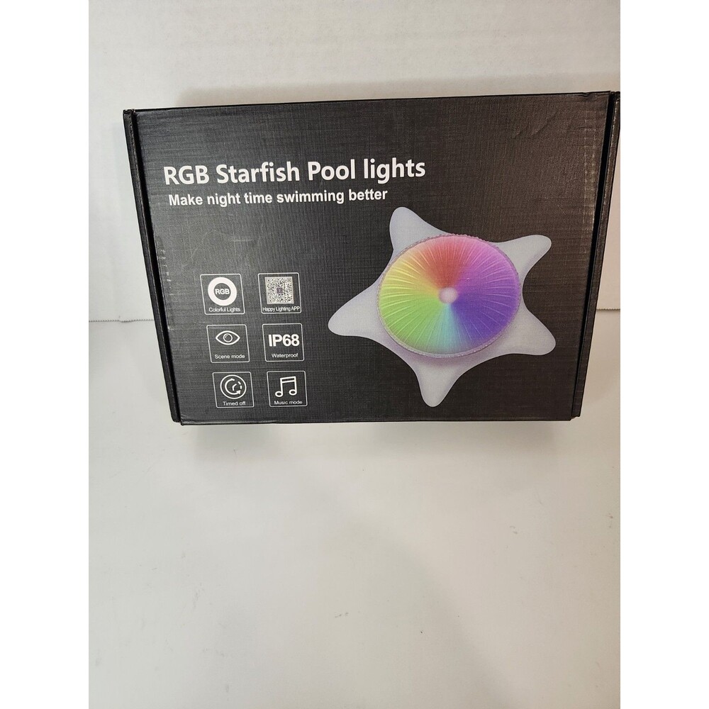 RGB starfish pool light Outdoor Starfish Waterproof New
